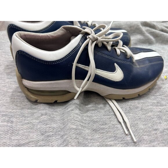 Nike Golf Sports Performance Shoes Women’s Size 7.5 Mid Top Lace Up Leather Blac - Picture 2 of 5